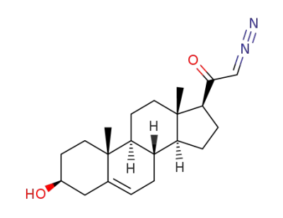 21-diazo-3β-hydroxy-pregn-5-en-20-one