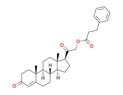 21-(3-phenyl-propionyloxy)-pregn-4-ene-3,20-dione